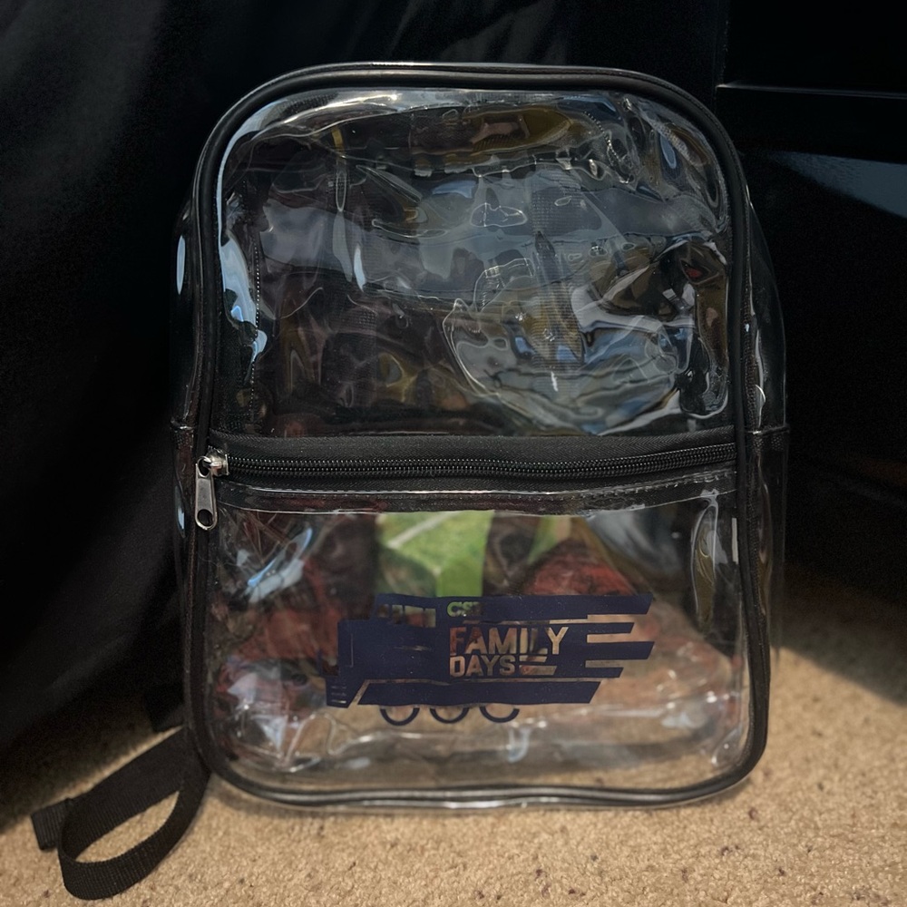 Csx Clear Stadium Approved Backpack - image 1